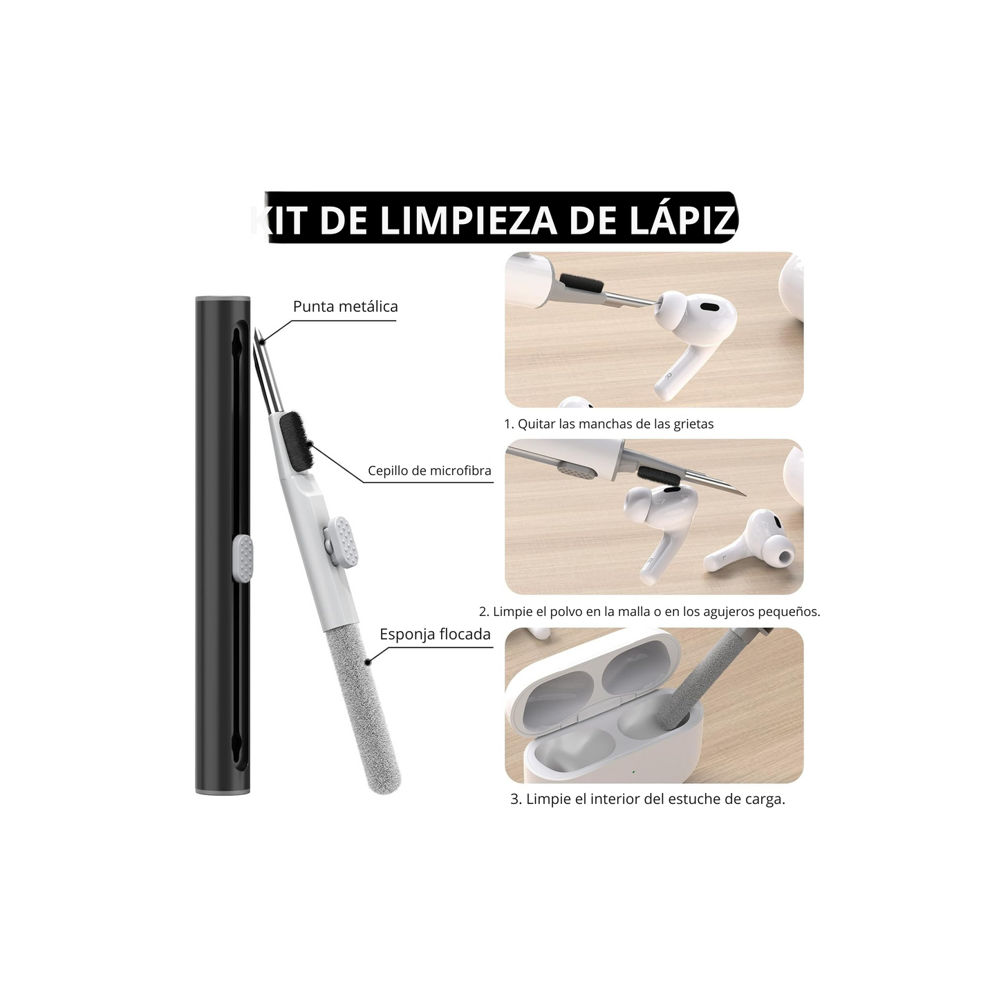 funda protectora para air pods pro 2