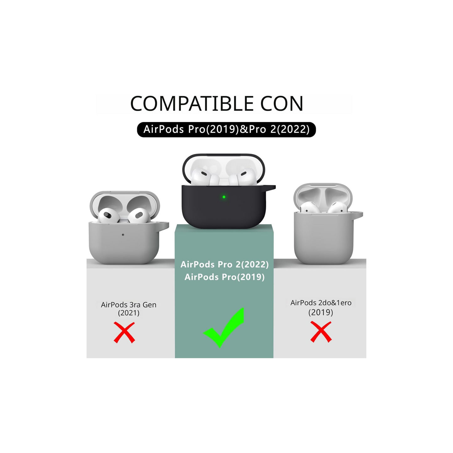 funda protectora para air pods pro 2